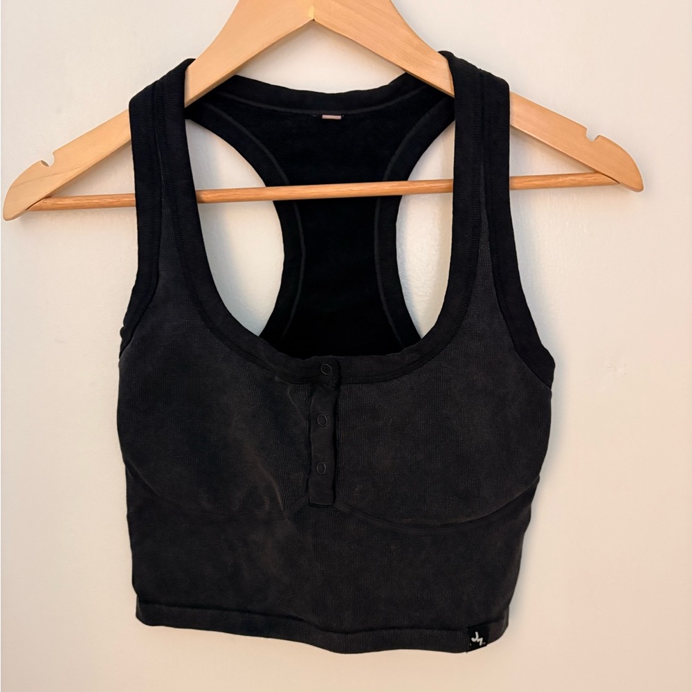 Joylab Seamless Henley Tanktop